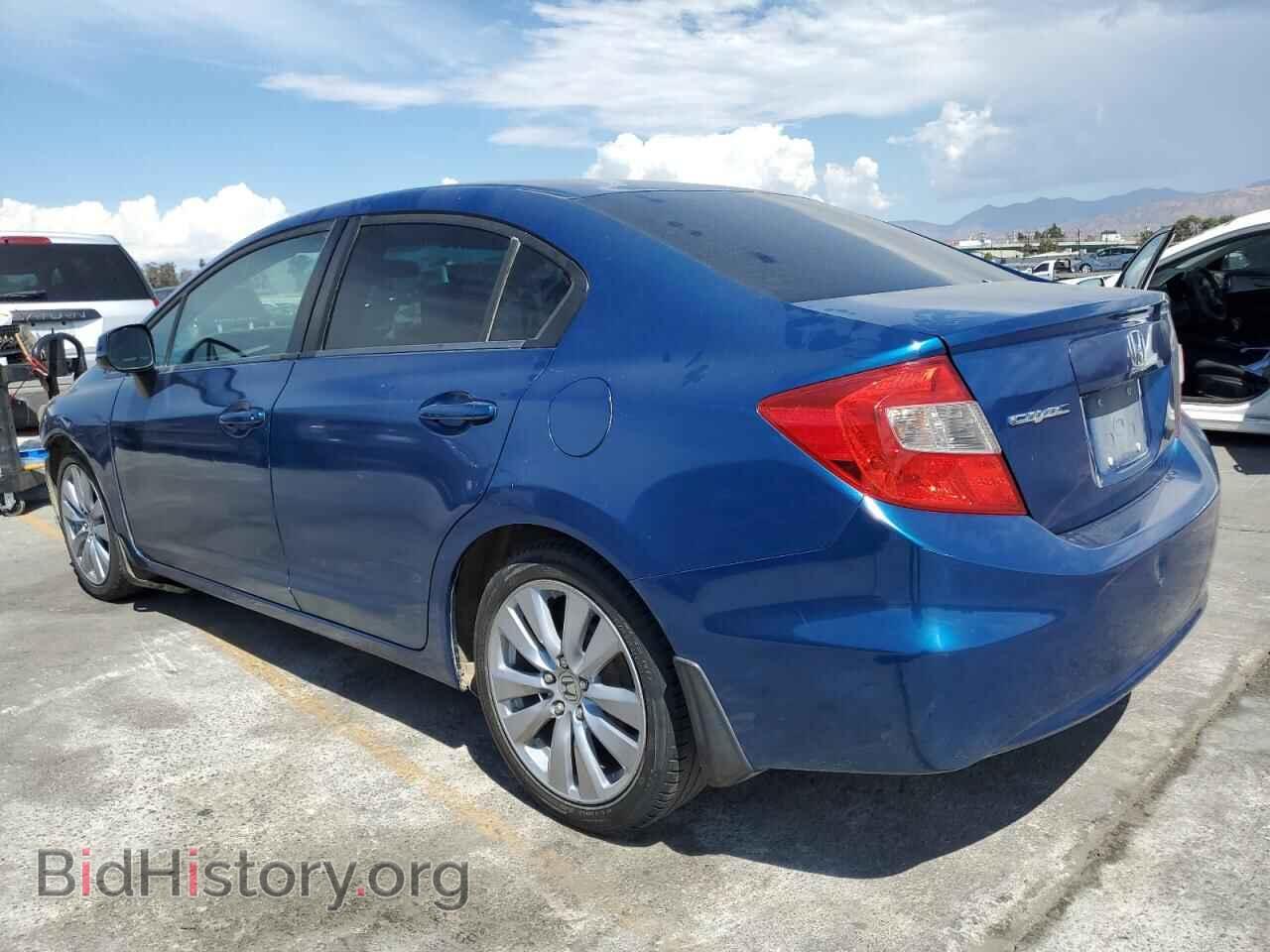 2012 HONDA CIVIC - VIN: 2HGFB2E54CH511586 - Фото 2