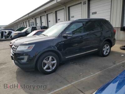 2016 Ford EXPLORER XLT, черный — VIN 1FM5K8D85GGD19292, Copart