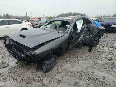 2022 Dodge CHALLENGER GT, charcoal — VIN 2C3CDZJG2NH137689, Copart