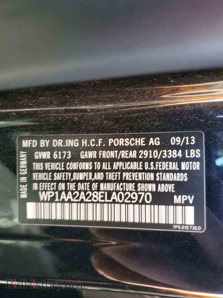 2014 PORSCHE CAYENNE - VIN: WP1AA2A28ELA02970 - Фото 13