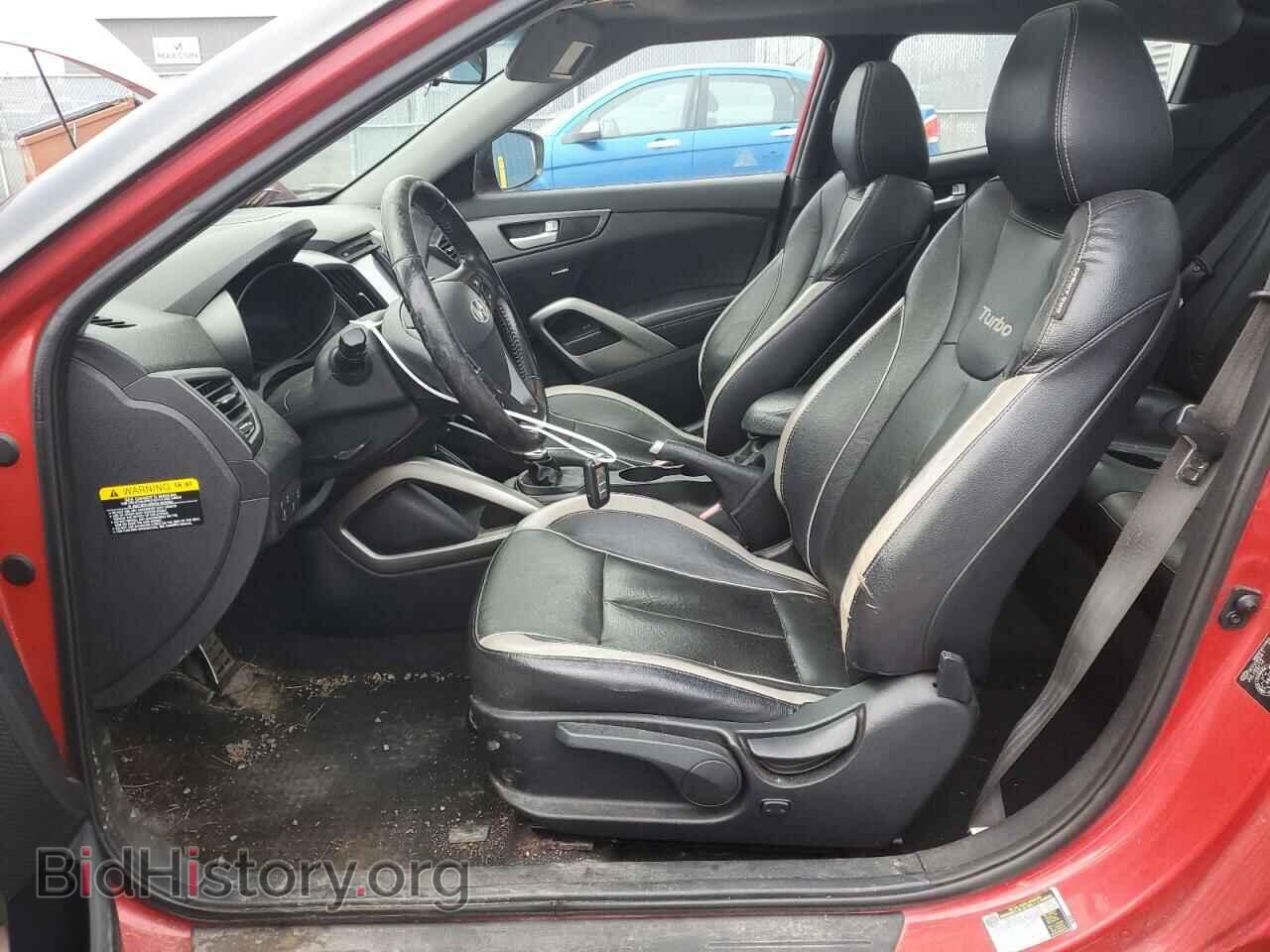 2013 HYUNDAI VELOSTER - VIN: KMHTC6AE6DU097734 - Фото 7