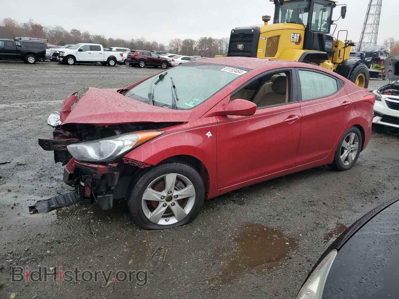 Photo KMHDH4AE2CU427989 - HYUNDAI ELANTRA 2012