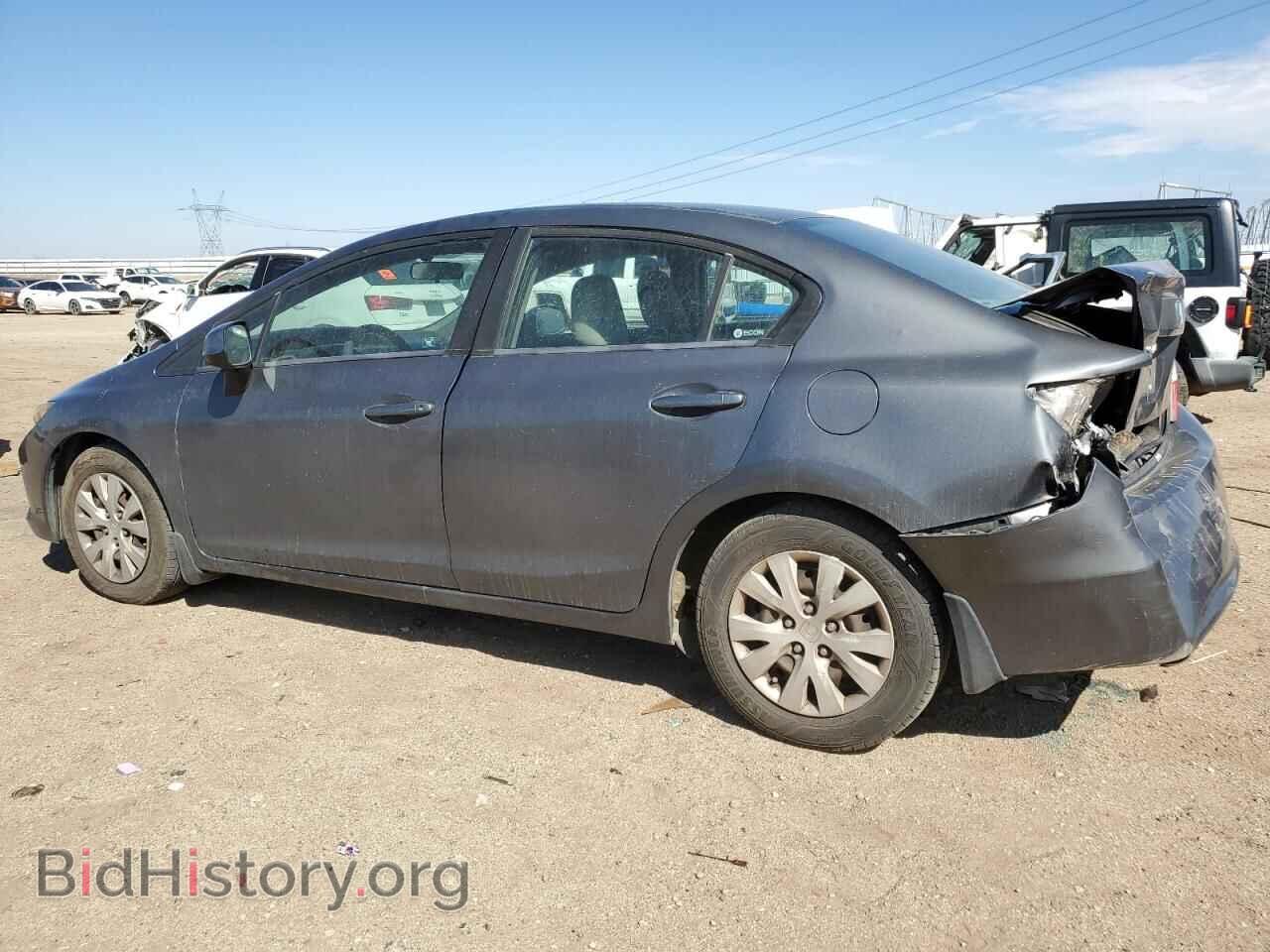 2012 HONDA CIVIC - VIN: 19XFB2F59CE365811 - Фото 2