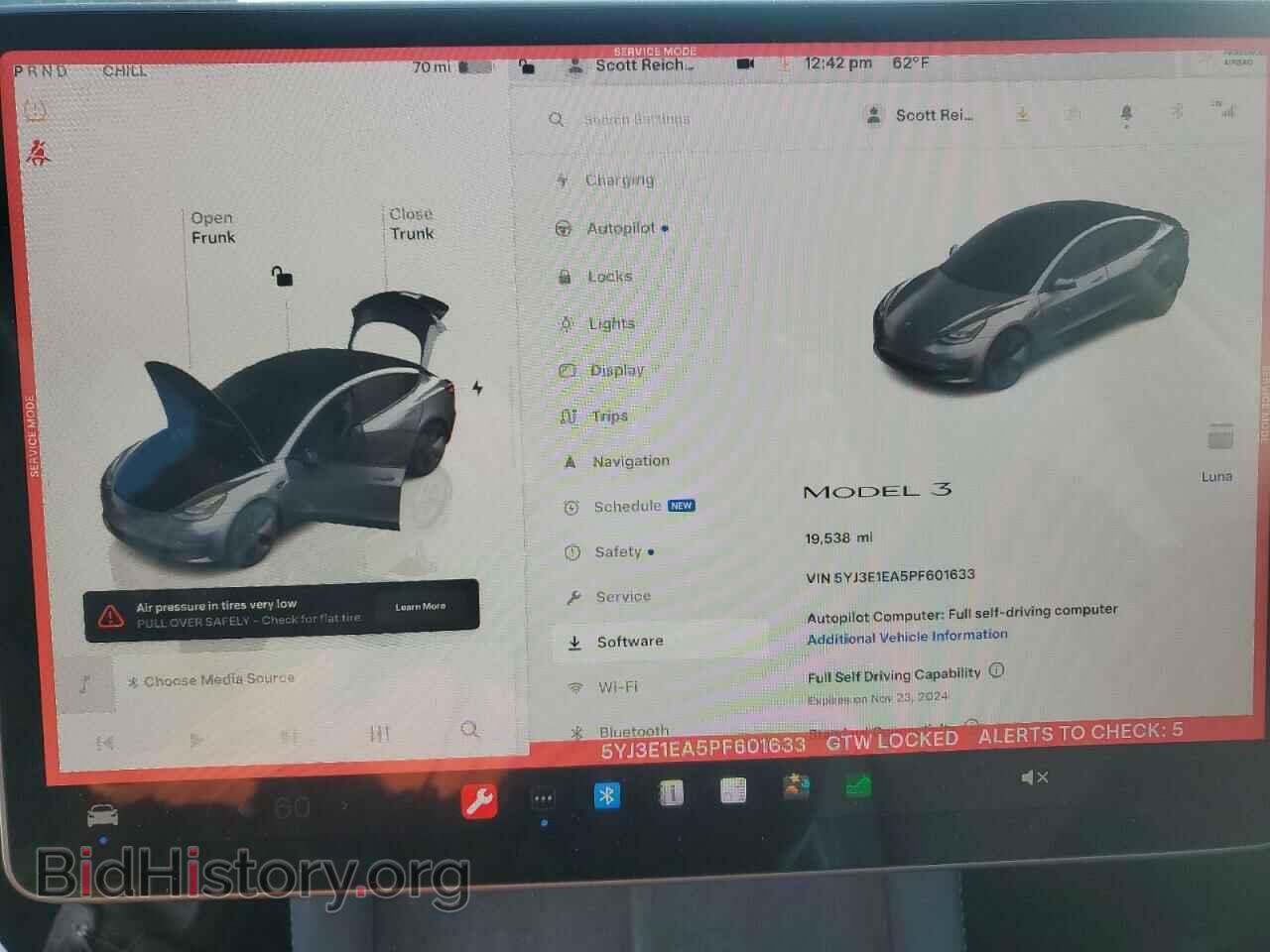 2023 TESLA MODEL 3 - VIN: 5YJ3E1EA5PF601633 - Photo 9