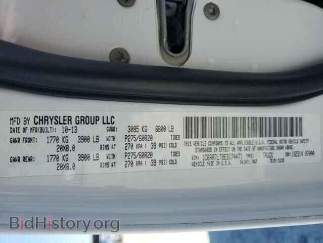 2014 RAM 1500 - VIN: 1C6RR7LT9ES174471 - Фото 12