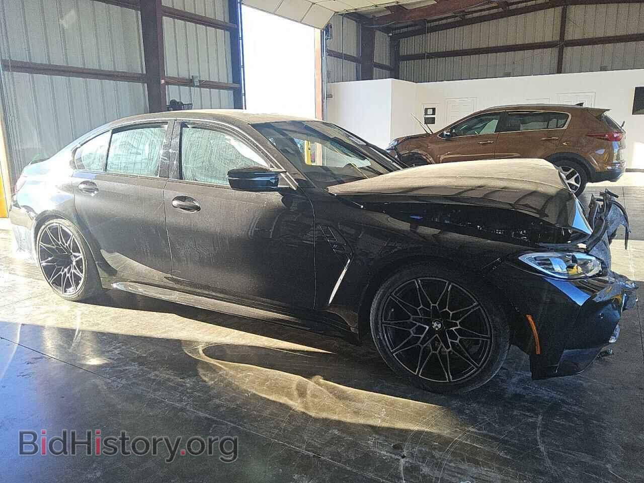 2024 BMW M3 - VIN: WBS43AY00RFS74112 - Фото 4