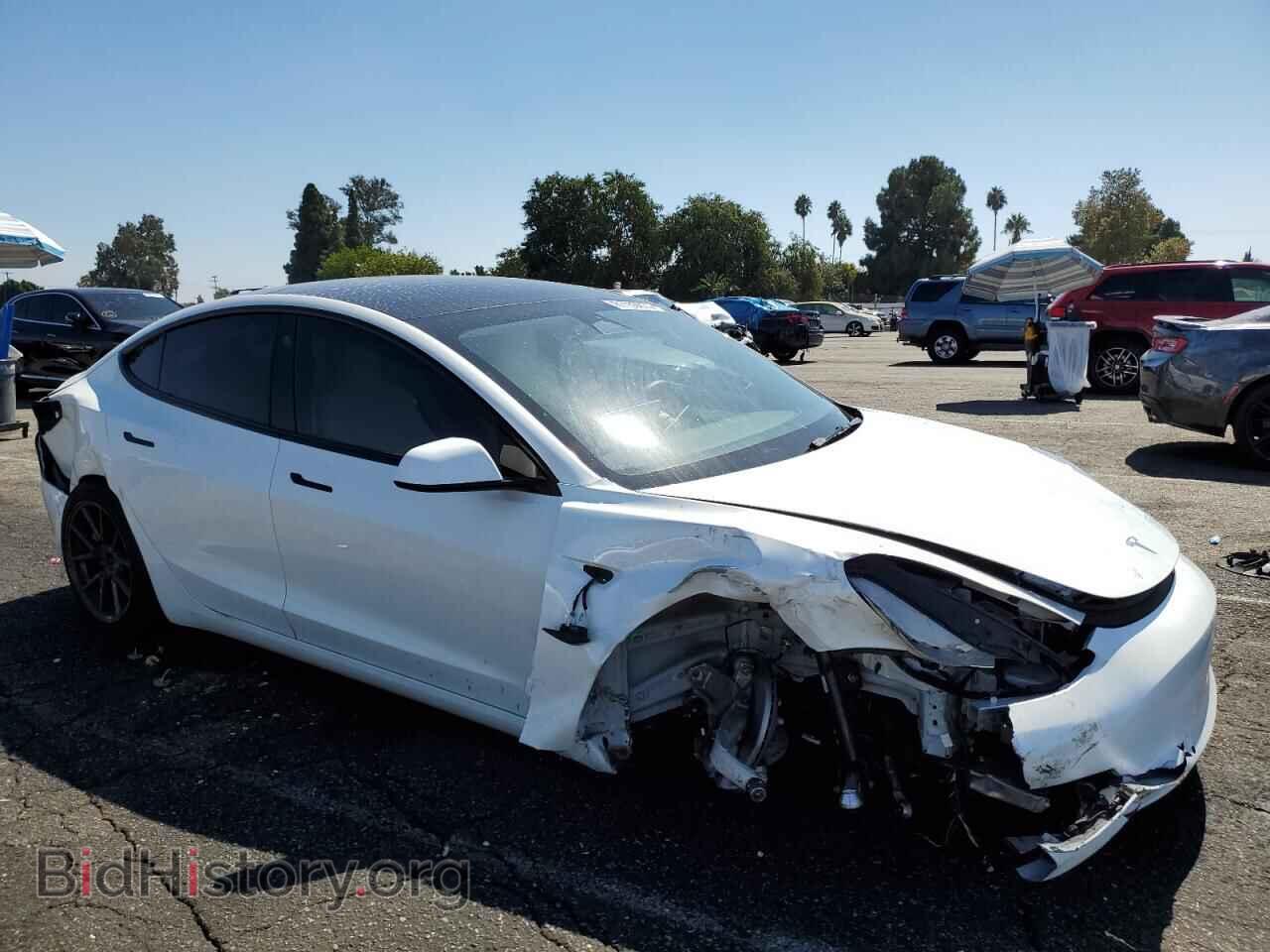 2022 TESLA MODEL 3 - VIN: 5YJ3E1EA2NF361471 - Фото 4