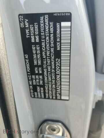 2022 PORSCHE MACAN - VIN: WP1AA2A5XNLB09352 - Photo 13