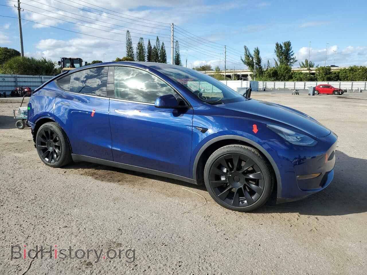 2021 TESLA MODEL Y - VIN: 5YJYGAEE1MF143667 - Фото 4