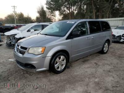 2014 Dodge CARAVAN SE, silver — VIN 2C4RDGBG6ER390016, Copart