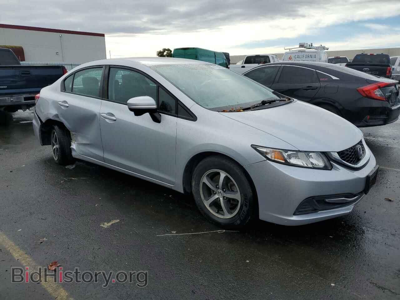 2015 HONDA CIVIC - VIN: 2HGFB2F79FH525763 - Фото 4