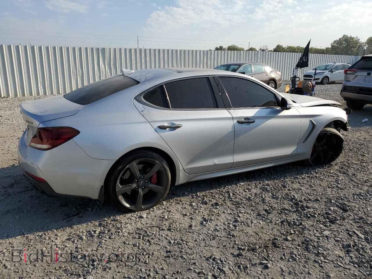 2019 GENESIS G70 - VIN: KMTG34LE6KU020206 - Фото 3