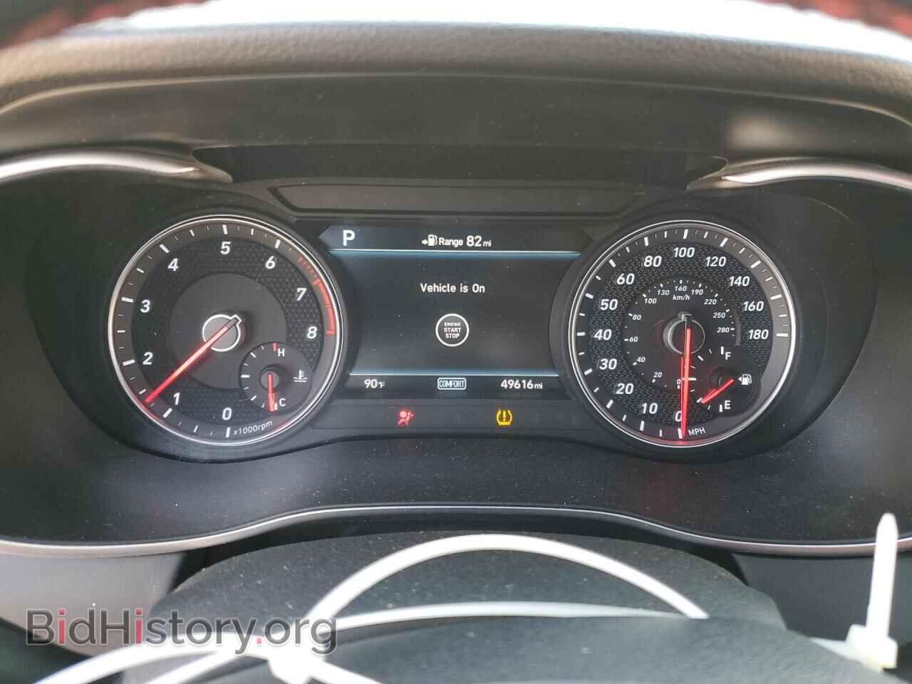 2019 GENESIS G70 - VIN: KMTG34LE6KU020206 - Фото 9