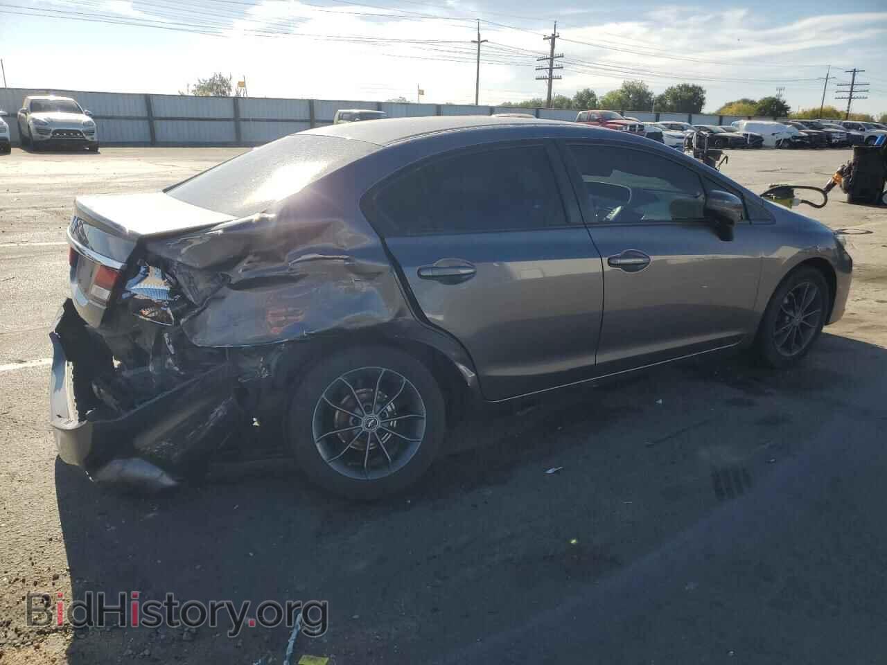 2014 HONDA CIVIC - VIN: 19XFB2F55EE058204 - Фото 3