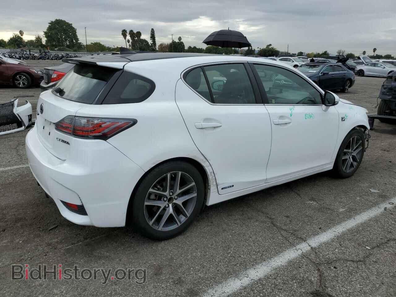 2017 LEXUS CT 200 - VIN: JTHKD5BH0H2282524 - Фото 3