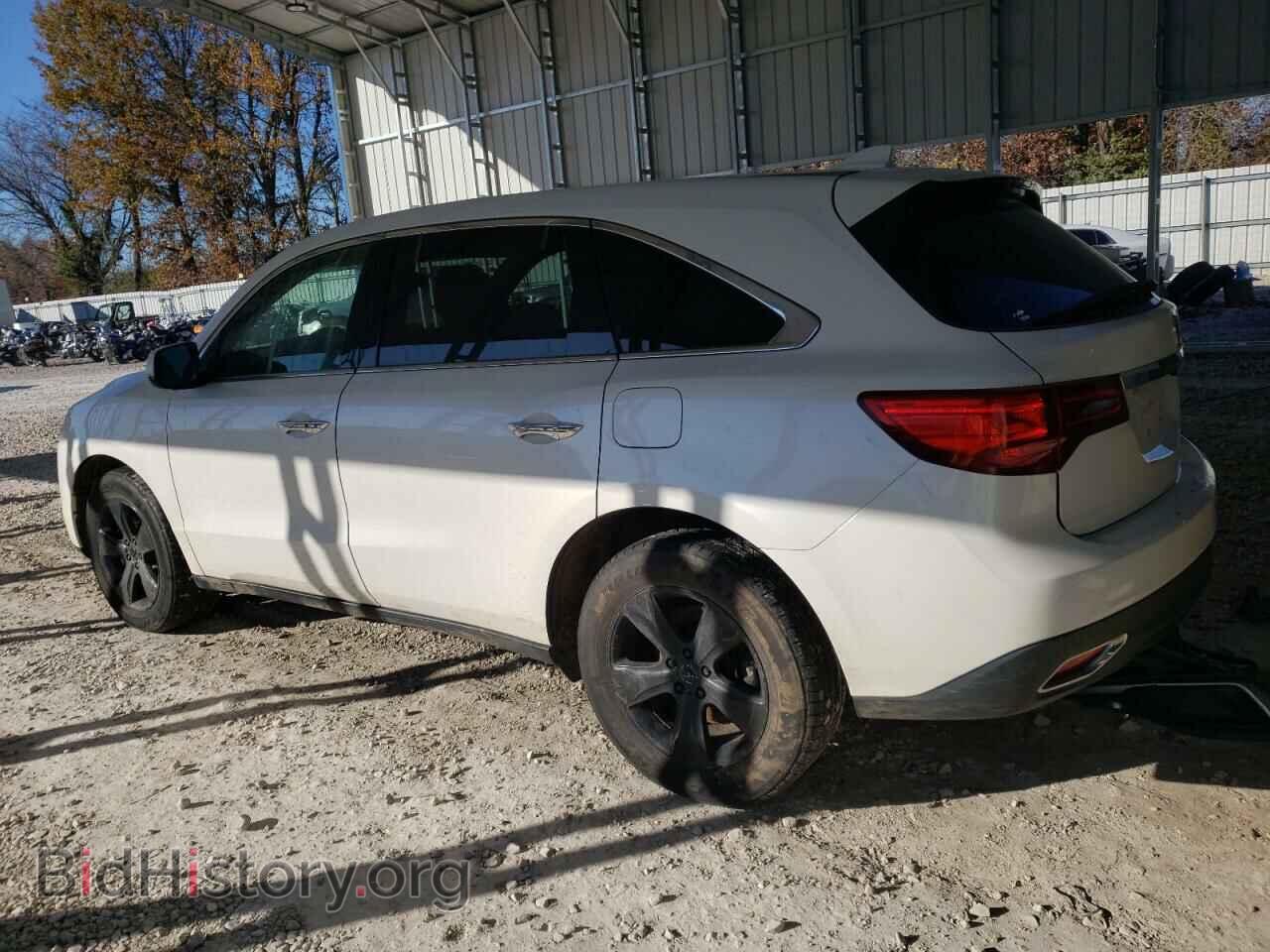 2014 ACURA MDX - VIN: 5FRYD4H24EB011207 - Фото 2