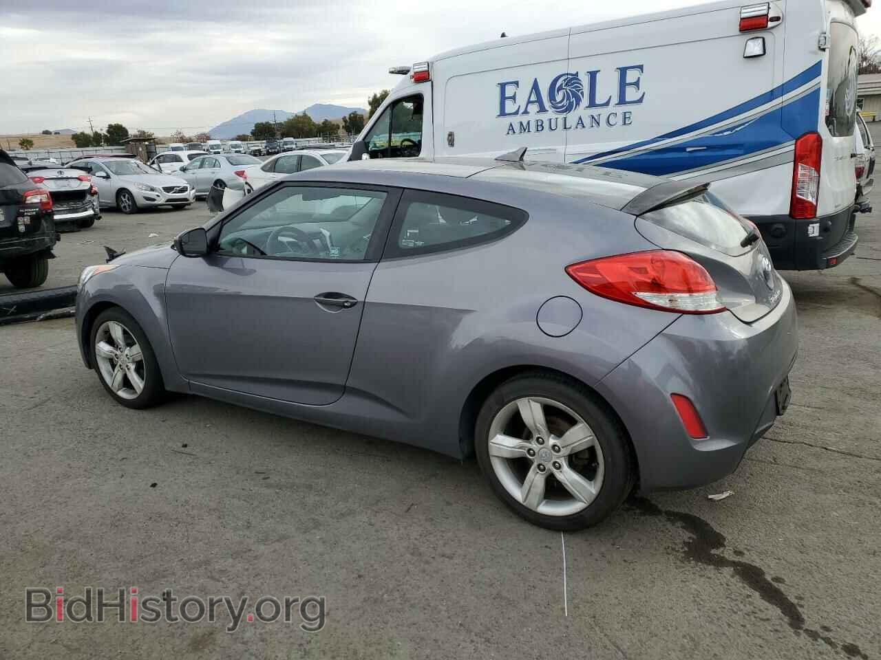 2015 HYUNDAI VELOSTER - VIN: KMHTC6AD7FU245237 - Фото 2
