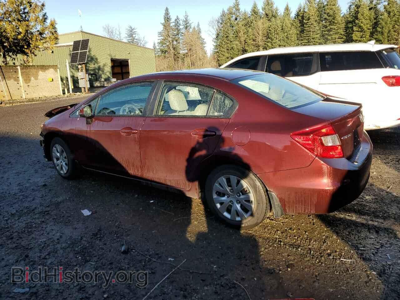 2012 HONDA CIVIC - VIN: 19XFB2F51CE389679 - Фото 2