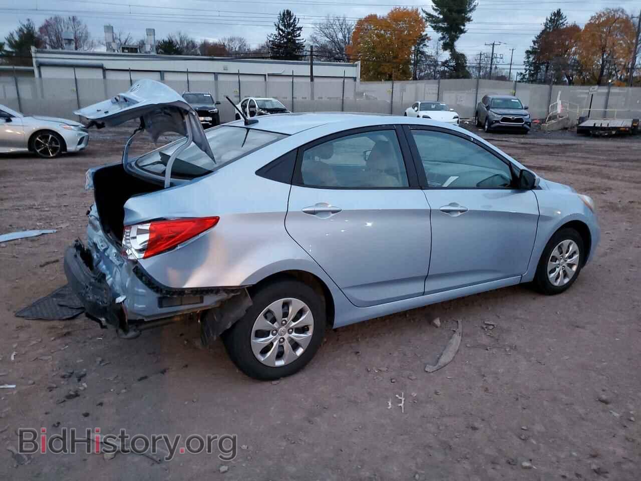 2013 HYUNDAI ACCENT - VIN: KMHCT4AE3DU427687 - Фото 3