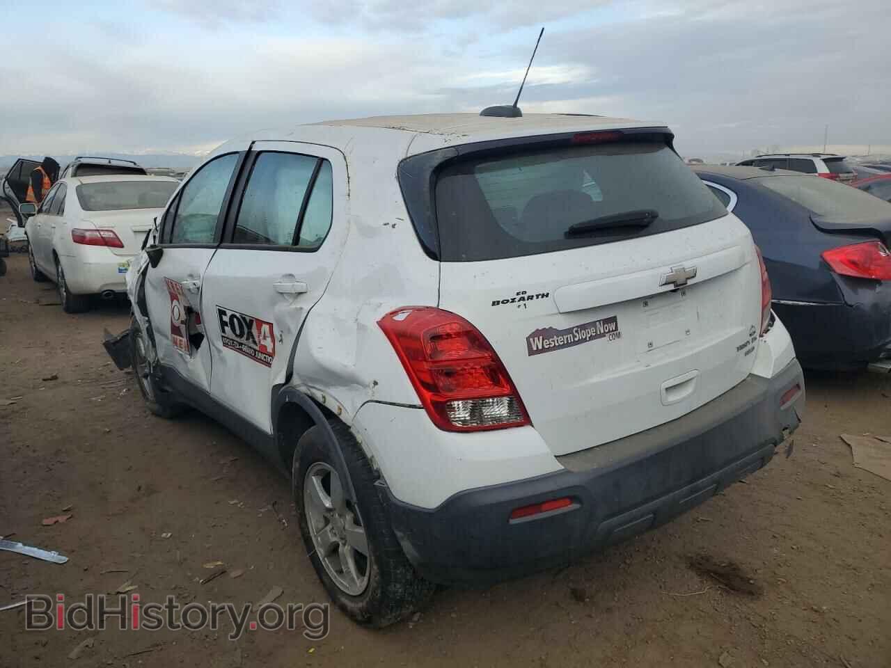 2015 CHEVROLET TRAX - VIN: KL7CJPSBXFB074618 - Фото 2