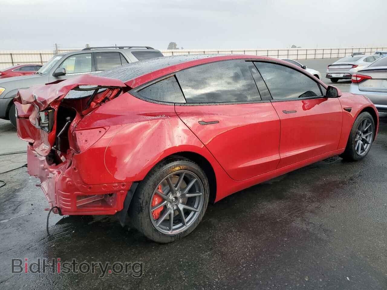 2021 TESLA MODEL 3 - VIN: 5YJ3E1EB1MF020151 - Фото 3