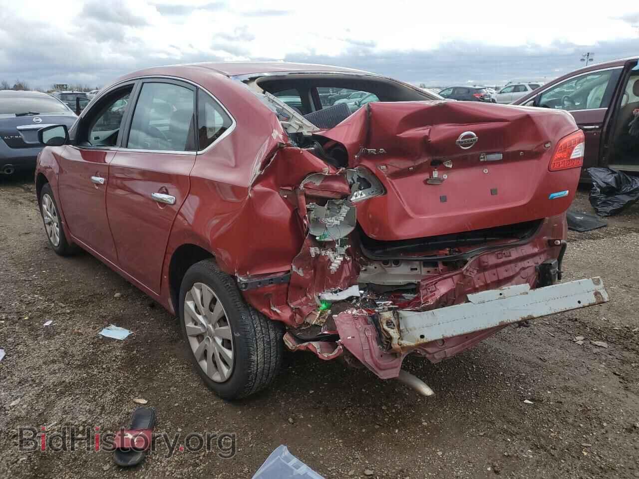 2014 NISSAN SENTRA - VIN: 3N1AB7AP2EY275341 - Фото 2