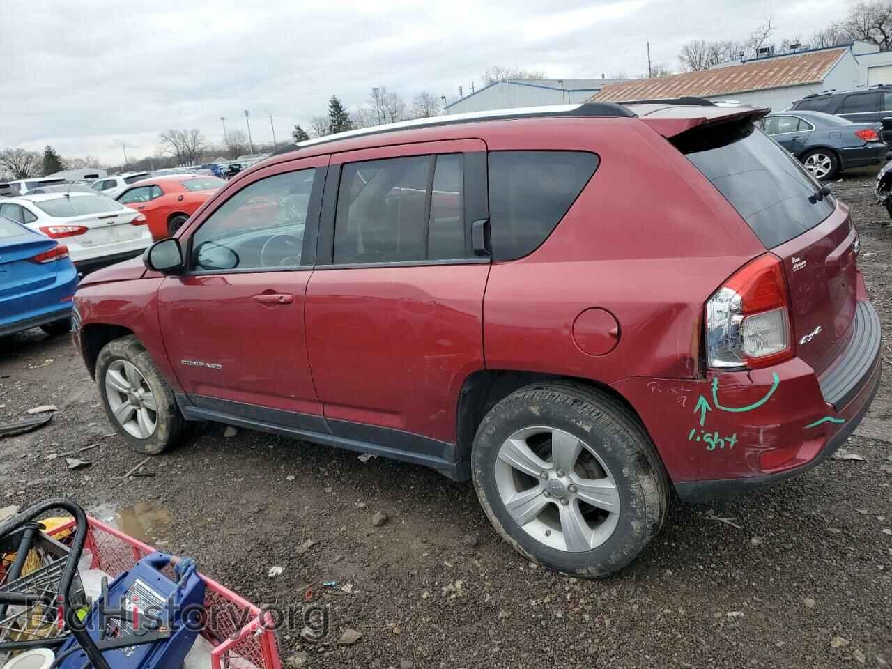 2012 JEEP COMPASS - VIN: 1C4NJDEB3CD525250 - Фото 2