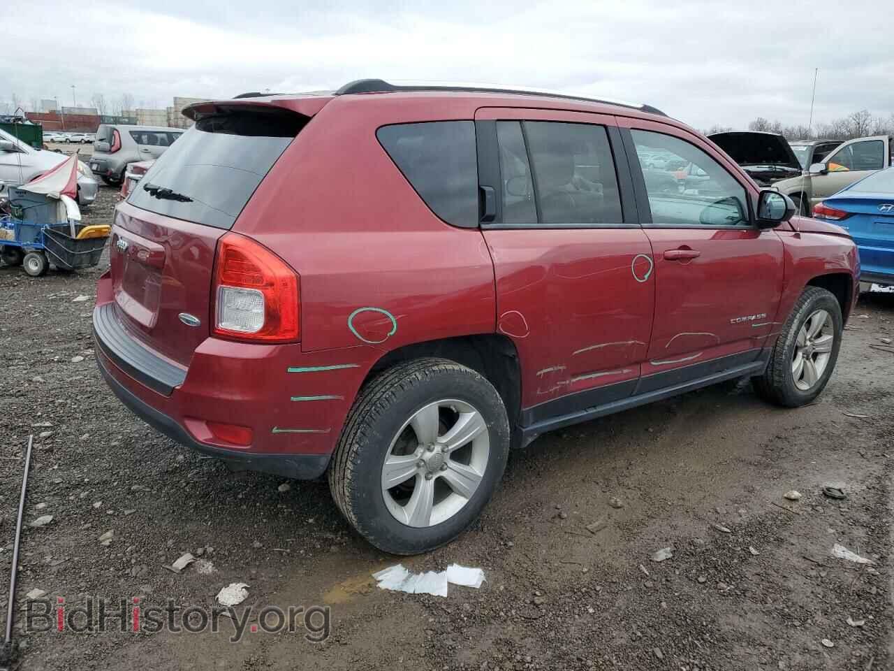2012 JEEP COMPASS - VIN: 1C4NJDEB3CD525250 - Фото 3
