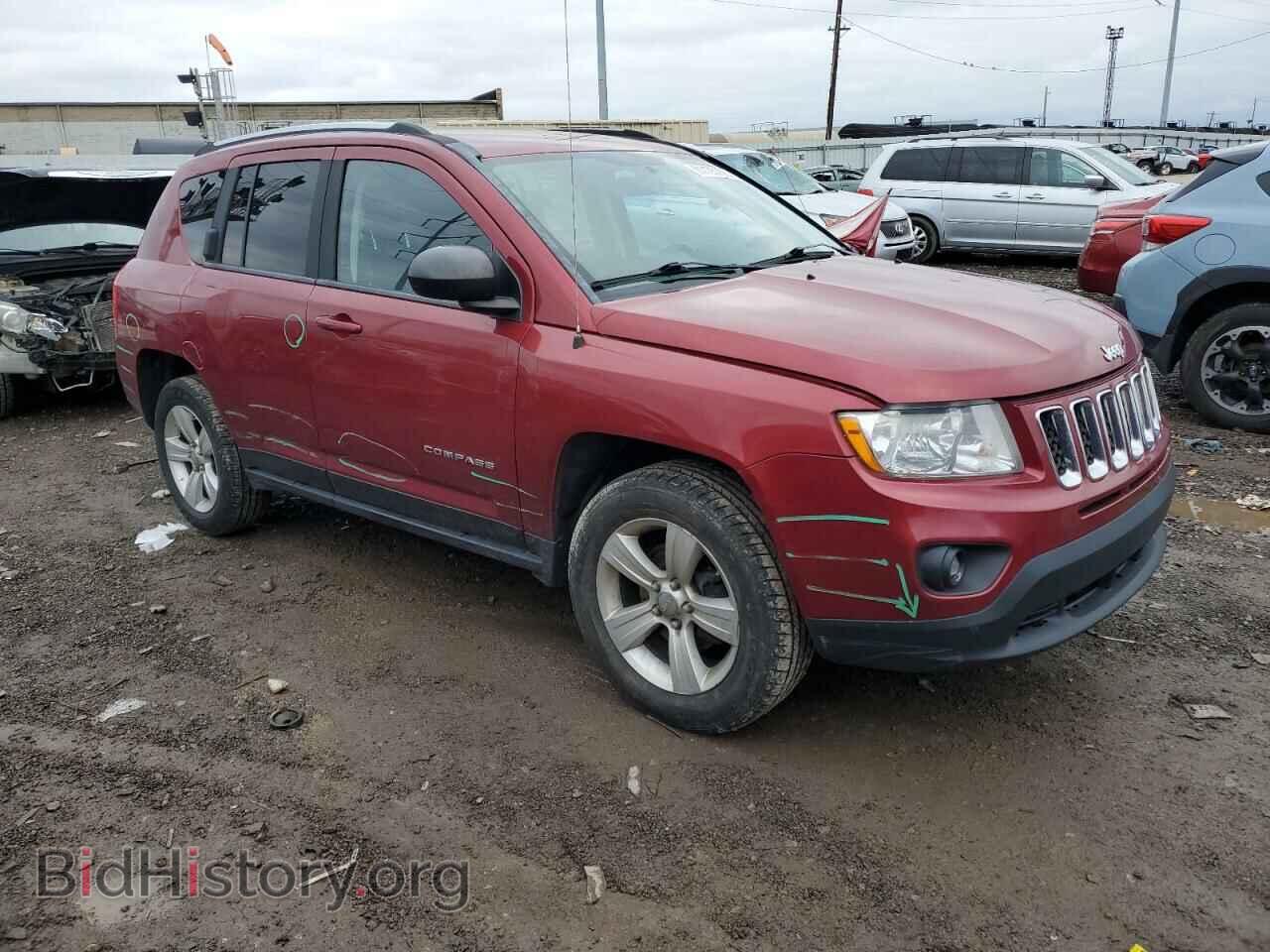 2012 JEEP COMPASS - VIN: 1C4NJDEB3CD525250 - Фото 4