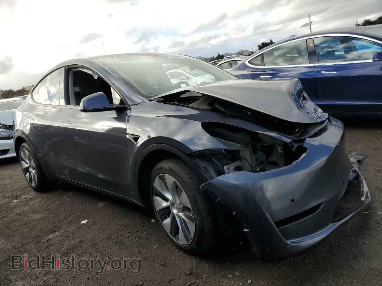 2022 TESLA MODEL Y - VIN: 7SAYGDEEXNF427403 - Фото 4
