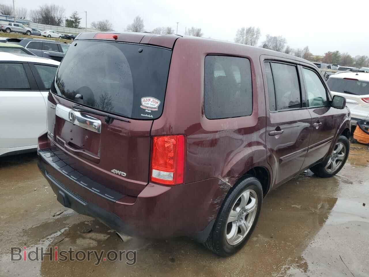 2012 HONDA PILOT - VIN: 5FNYF4H50CB031229 - Фото 3