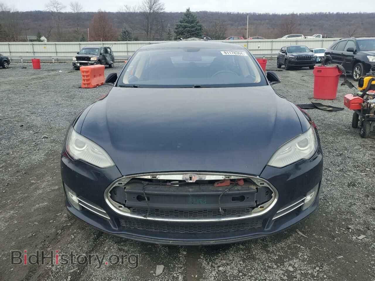 2014 TESLA MODEL S - VIN: 5YJSA1H13EFP48050 - Фото 5