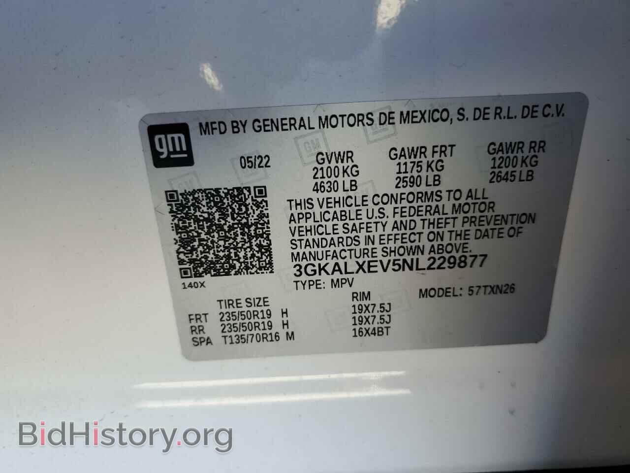 2022 GMC TERRAIN - VIN: 3GKALXEV5NL229877 - Фото 13