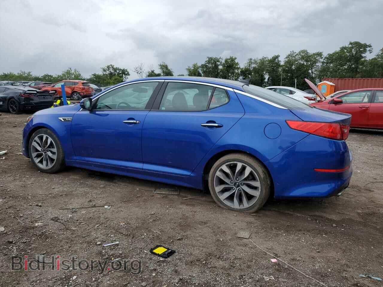 2015 KIA OPTIMA - VIN: 5XXGR4A69FG457783 - Фото 2