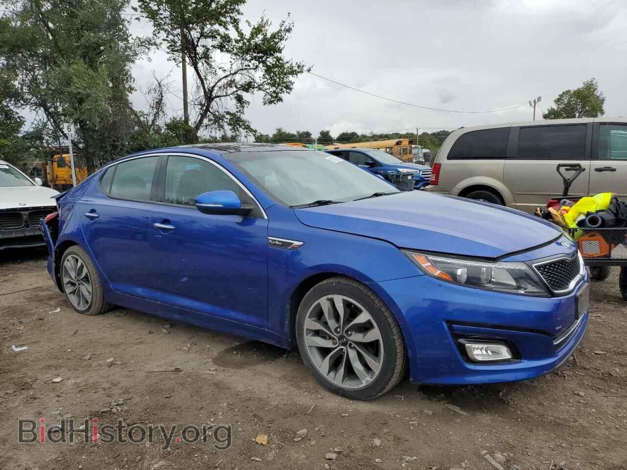 2015 KIA OPTIMA - VIN: 5XXGR4A69FG457783 - Фото 4