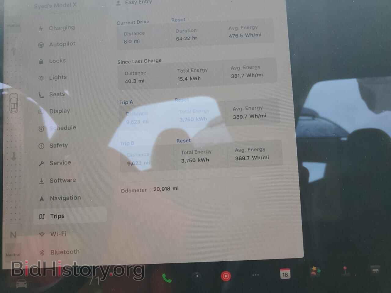 2023 TESLA MODEL X - VIN: 7SAXCDE57PF386951 - Photo 9