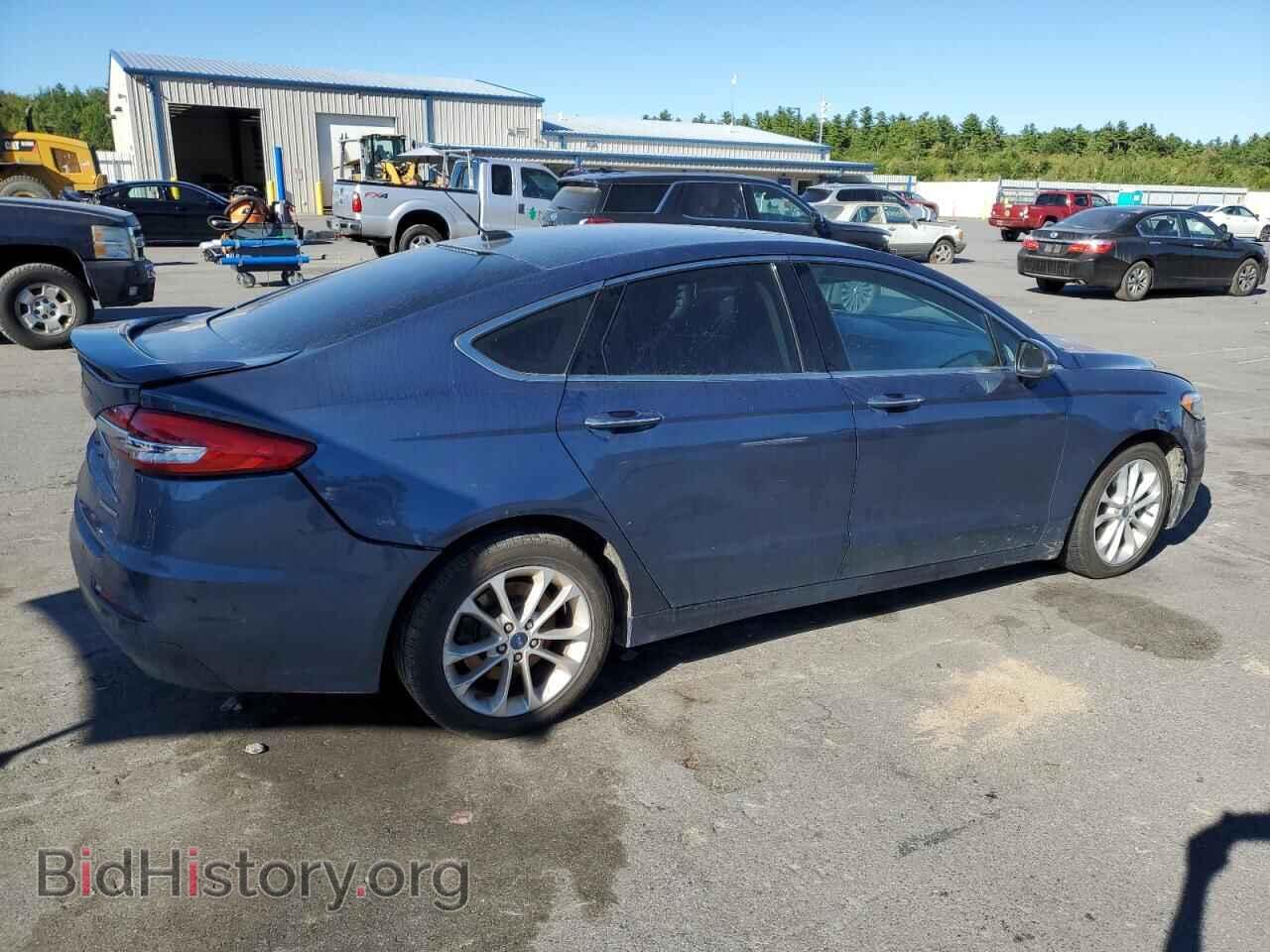 2019 FORD FUSION - VIN: 3FA6P0SU5KR228302 - Фото 3