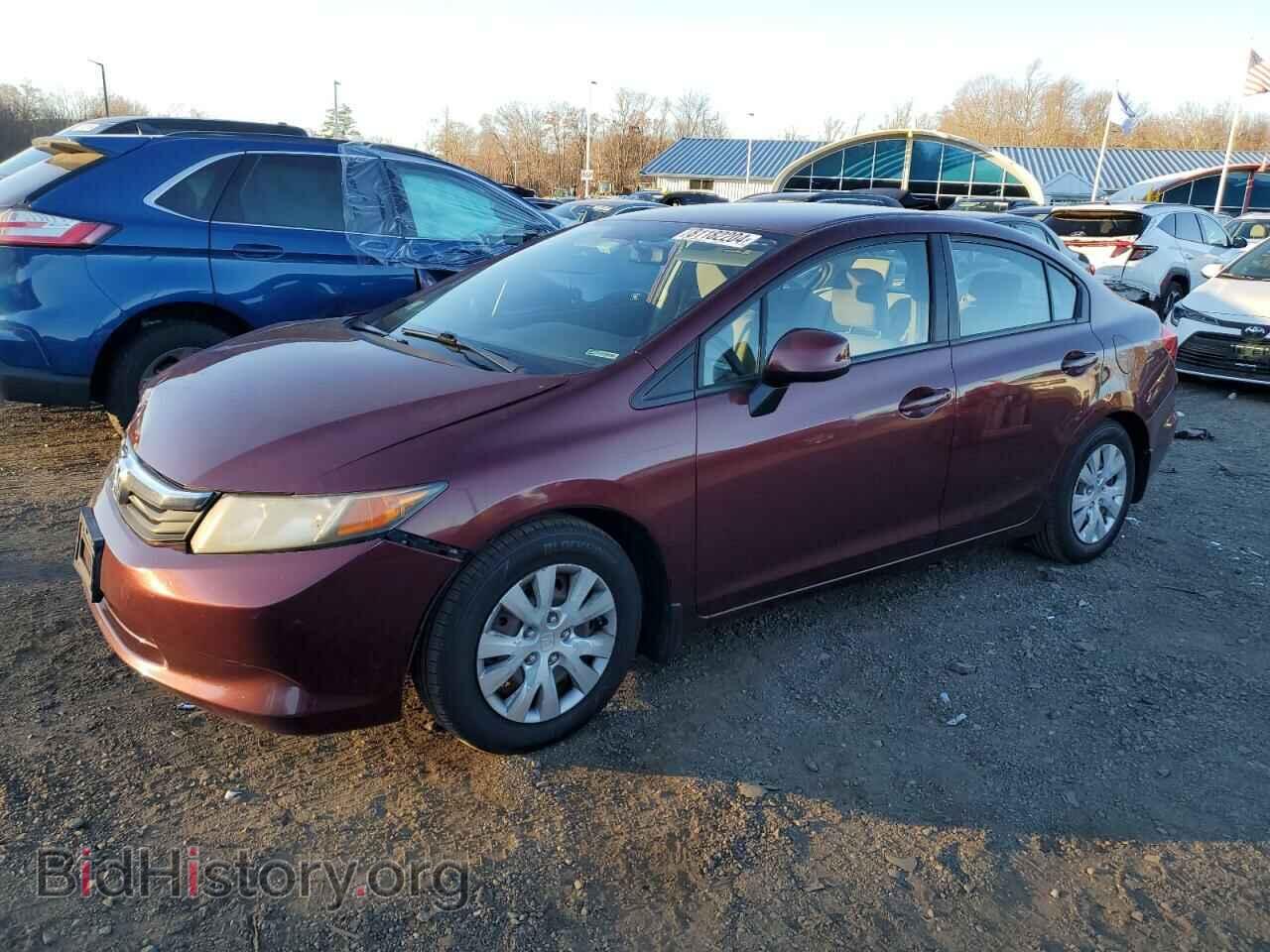 Photo 2HGFB2F54CH531934 - HONDA CIVIC 2012