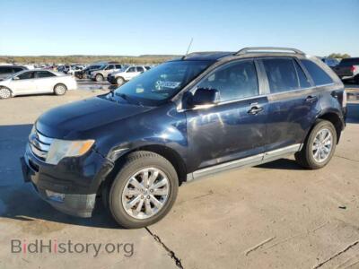 2008 Ford EDGE Limited, синий — VIN 2FMDK39C88BA60690, Copart