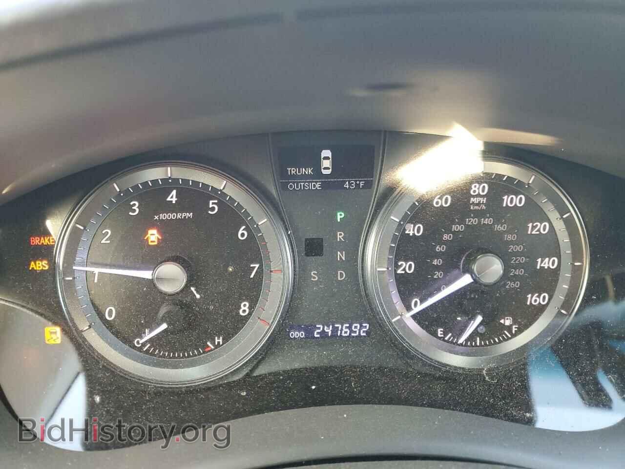 2012 LEXUS ES350 - VIN: JTHBK1EG1C2500142 - Фото 9