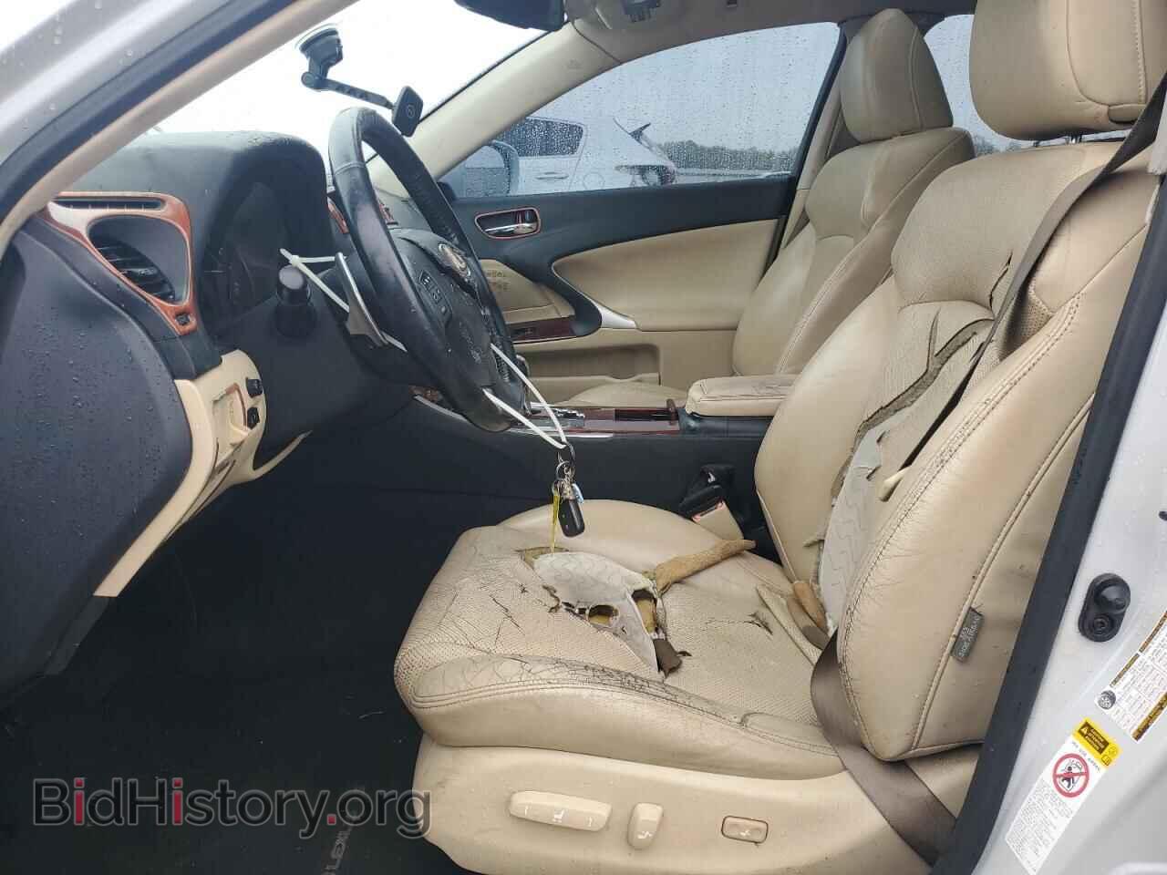 2008 LEXUS IS - VIN: JTHBK262585080481 - Фото 7