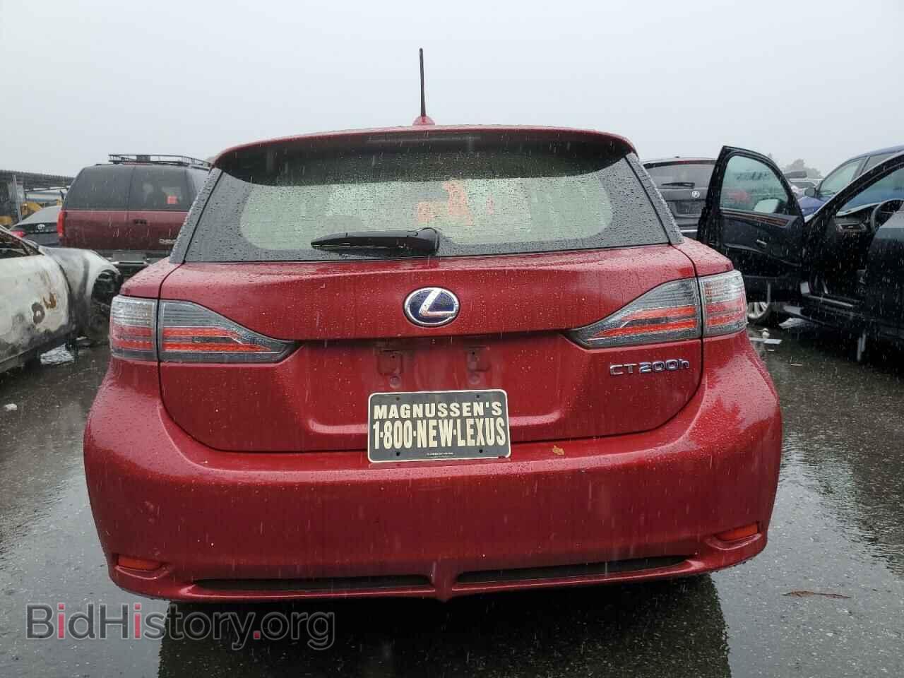 2011 LEXUS CT 200 - VIN: JTHKD5BH3B2018060 - Фото 6