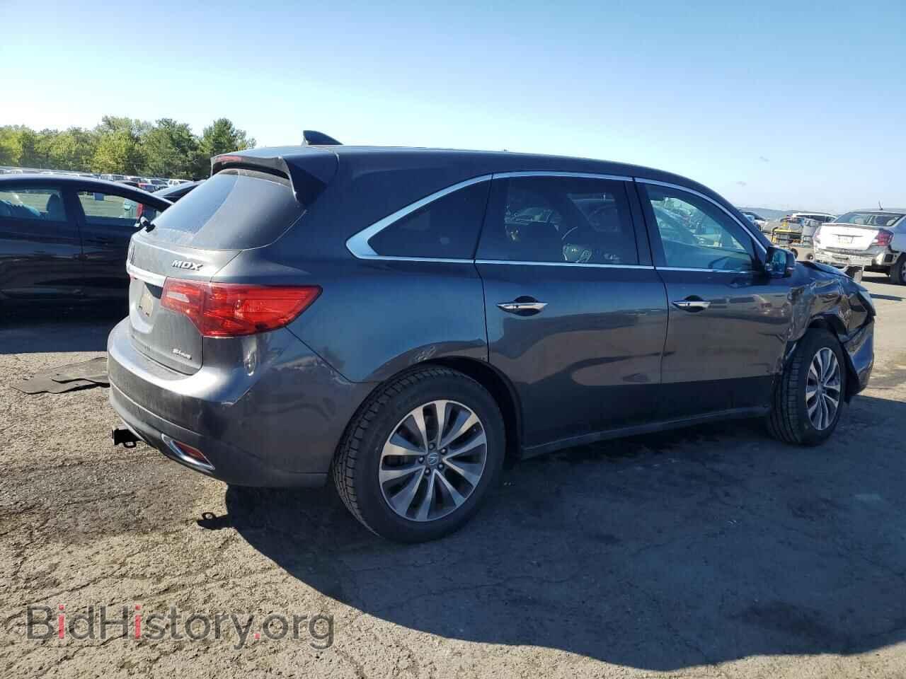 2016 ACURA MDX - VIN: 5FRYD4H40GB006123 - Фото 3