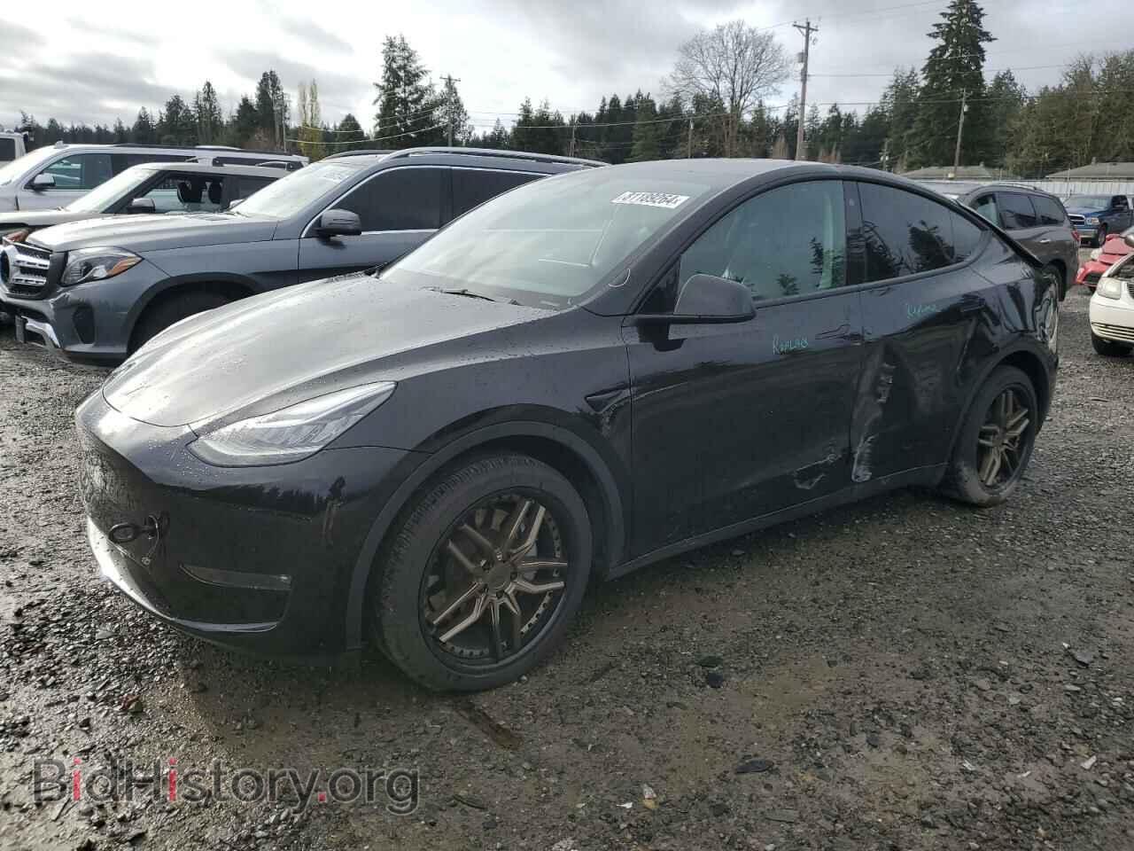 Photo 5YJYGAEE2MF295246 - TESLA MODEL Y 2021