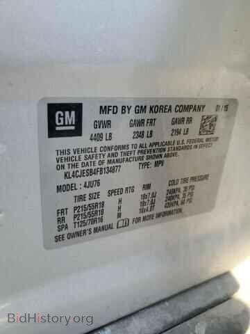 2015 BUICK ENCORE - VIN: KL4CJESB4FB134877 - Photo 13