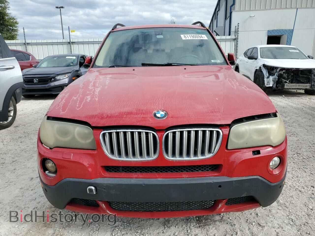 2008 BMW X3 - VIN: WBXPC93408WJ03083 - Фото 5
