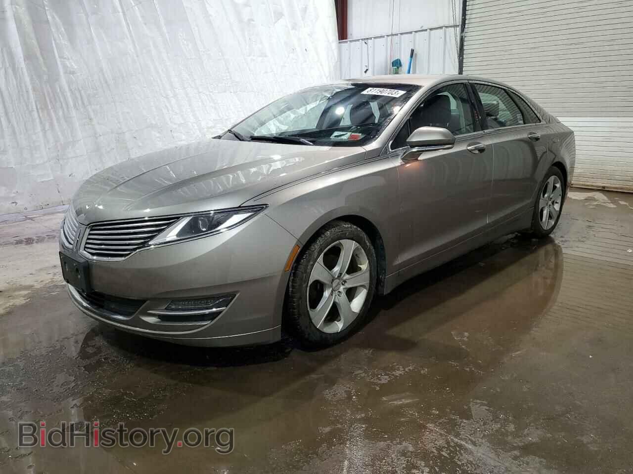 Фотография 3LN6L2LU8FR629456 - LINCOLN MKZ 2015