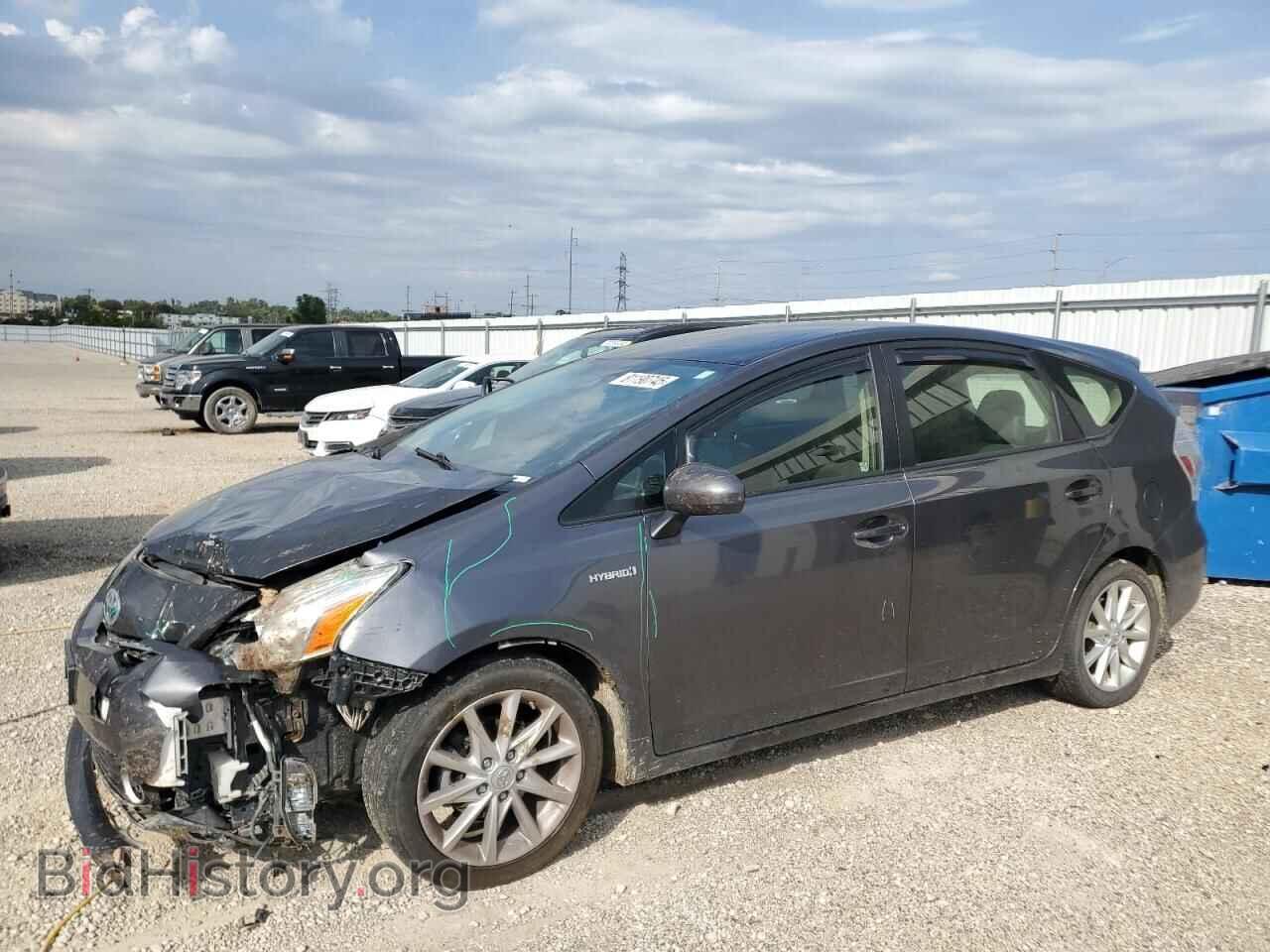 Фотография JTDZN3EUXE3354765 - TOYOTA PRIUS 2014