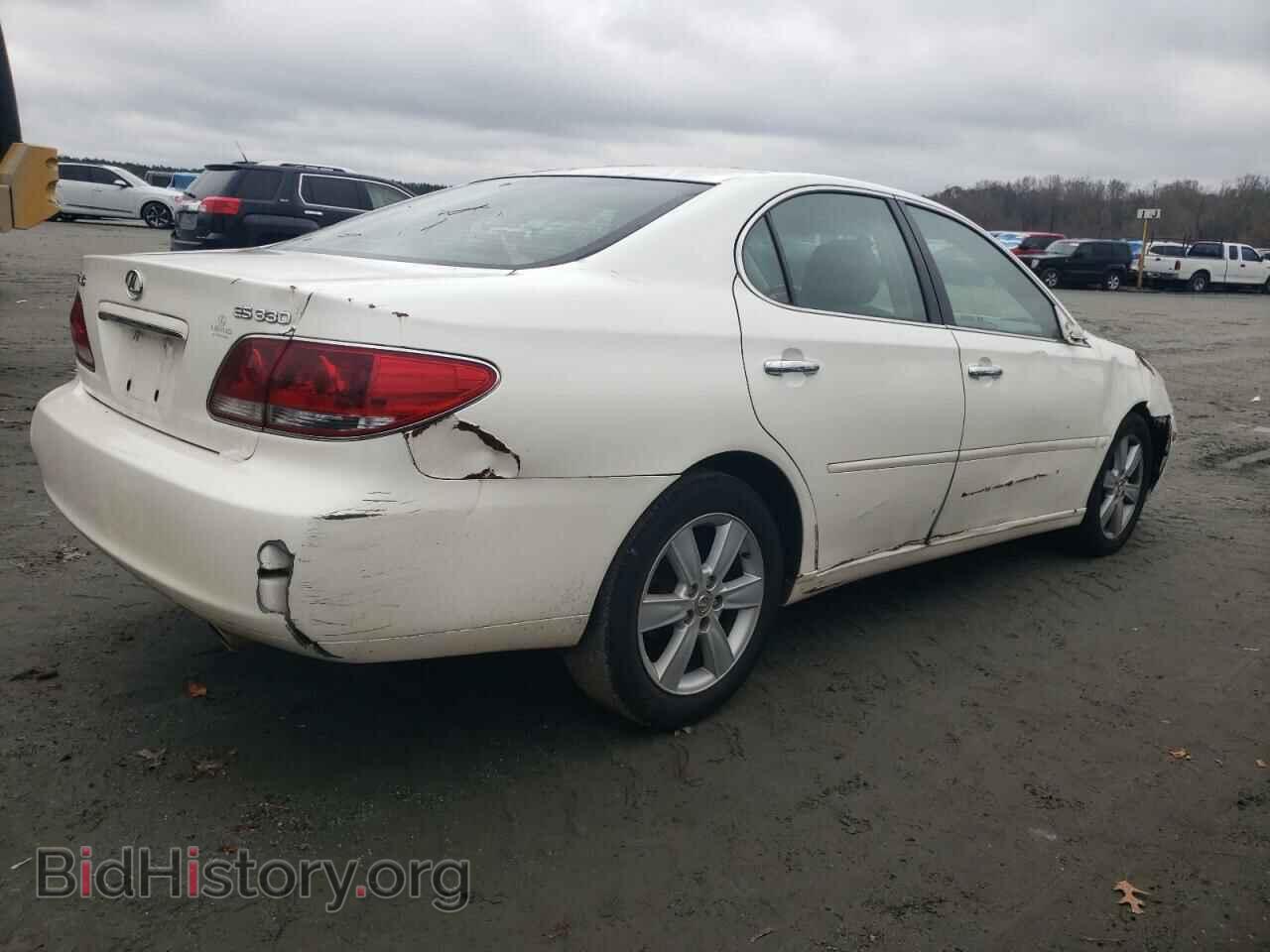 2005 LEXUS ES330 - VIN: JTHBA30G455063390 - Фото 3