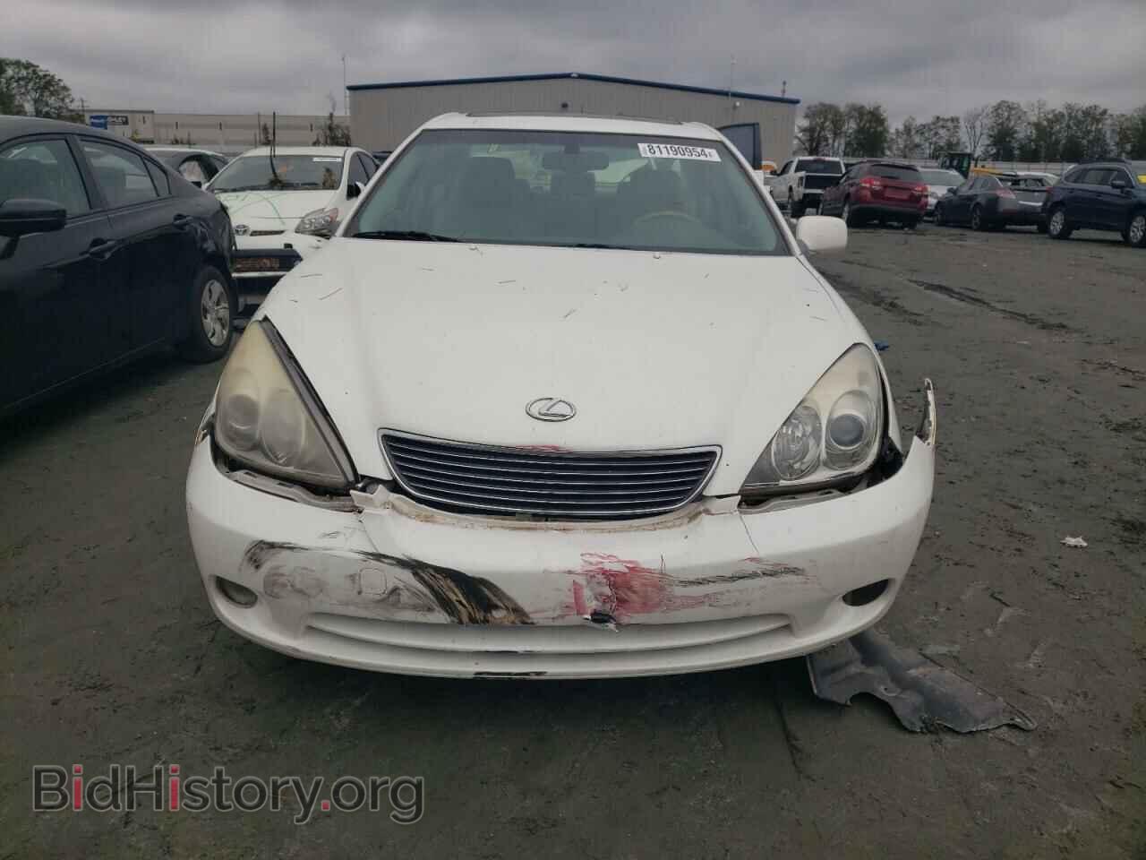 2005 LEXUS ES330 - VIN: JTHBA30G455063390 - Фото 5